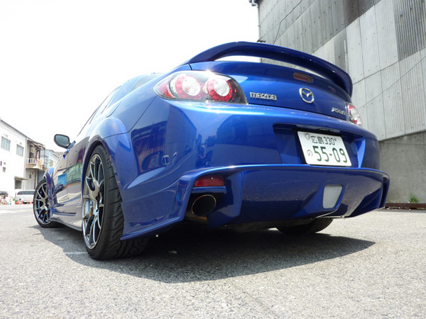 LEG MOTER SPORT RX-8 SE3P リアアンダーデュフューザー 後期 FRP