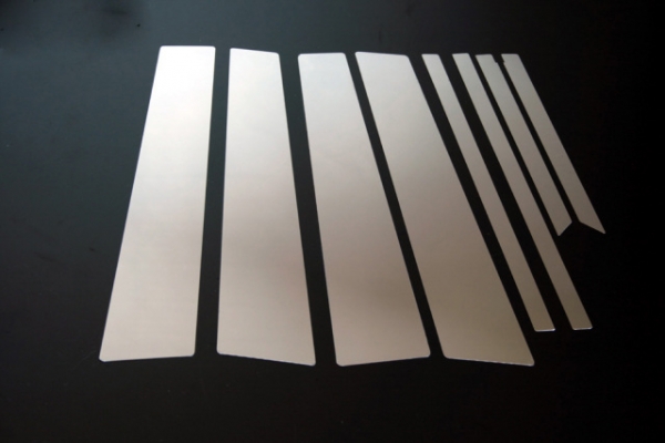 LEON MH34S ワゴンR ステンレスピラー 8枚セット