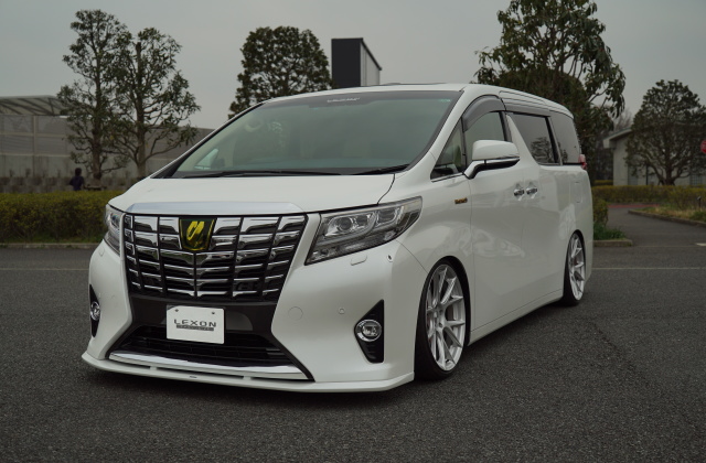 QUESTPOWER / LEXON アルファード 30 FRONT LIP SPOILER