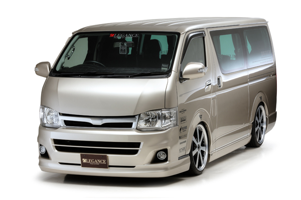 LEGANCE ハイエース 200系 標準ボディ 3型 エアロ3点フルセット