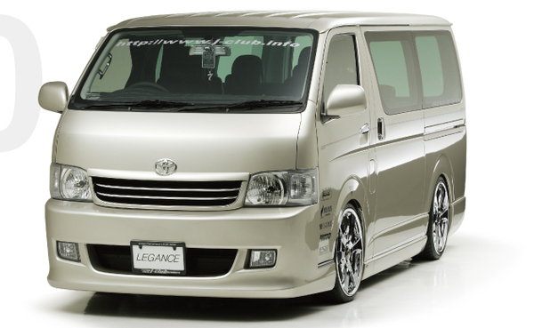 LEGANCE ハイエース 200系 標準ボディ フロントバンパー ｌ/ｌｌ型