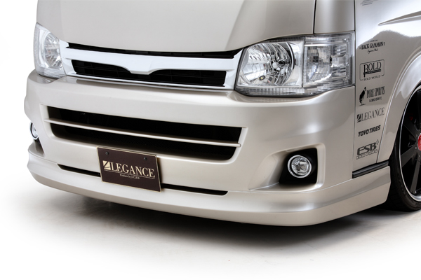 LEGANCE ハイエース 200系 3型 標準ボディ フロントバンパー