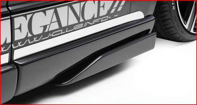 LEGANCE ハイエース 200系 4型 標準ボディ/ワイドボディ サイドフリッパー 左右セット