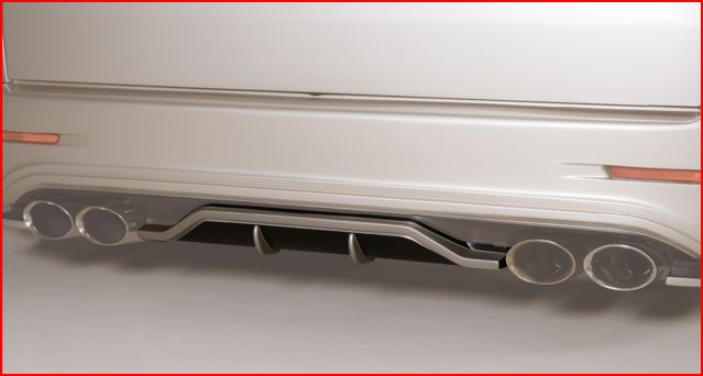 LEGANCE ハイエース 200系 4型 ナロー リアセンターディフューザー