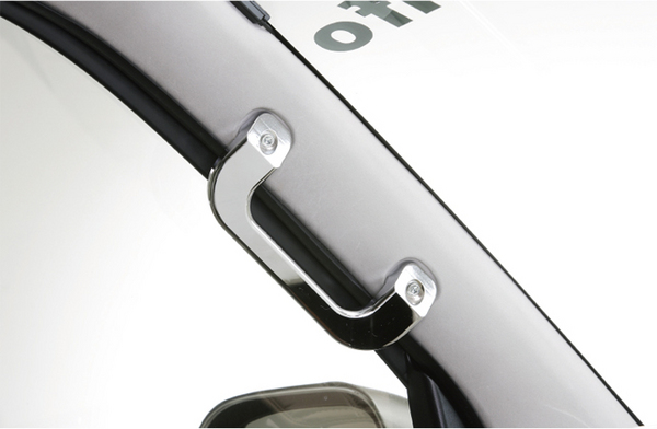 LEGANCE ハイエース 200系 1～4型 標準ボディ ビレットグリップ 左右セット