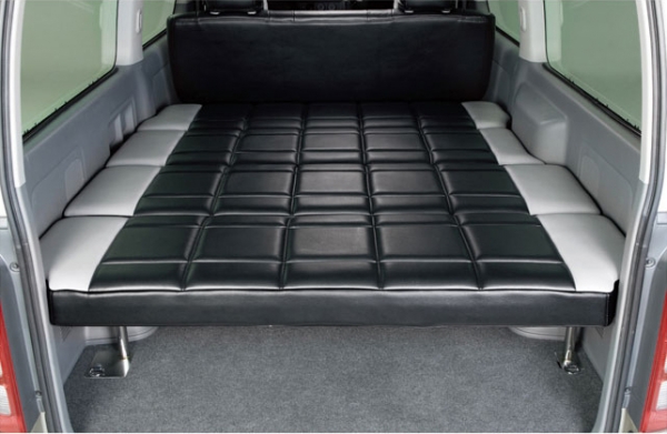 LEGANCE ハイエース 200系 標準ボディ 1-4型 スーパーGL ワッフル車中泊 ベッドキット