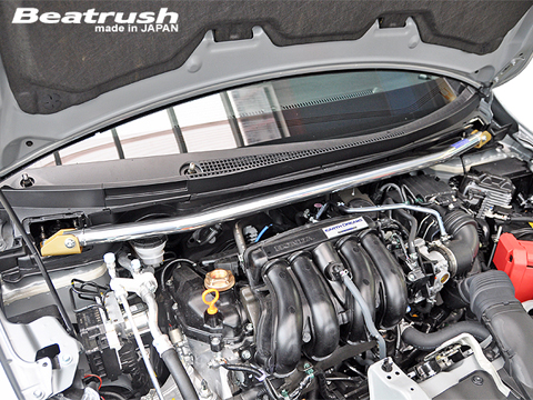 LAILE | Beatrush フィットRS GK5 ストラットタワーバー フロント