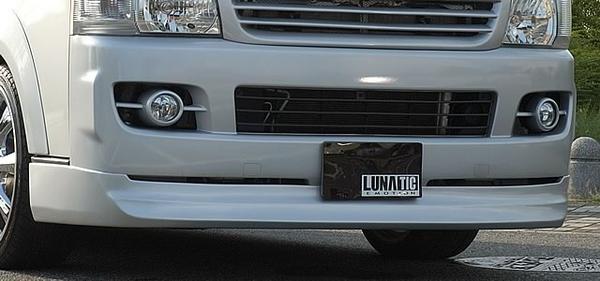 LUNATIC EMOTION ハイエース 200系 フロントハーフスポイラータイプ2