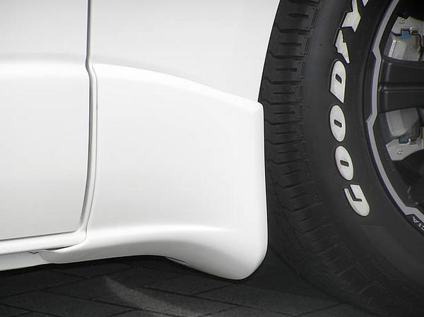 LUNATIC EMOTION ハイエース 200系WIDE スタイリッシュマッドガード