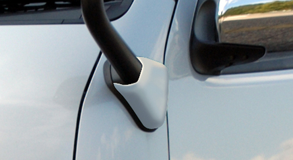 LX-MODE ハイエース 200系 前期 フロント補助ﾐﾗｰｶﾊﾞｰ