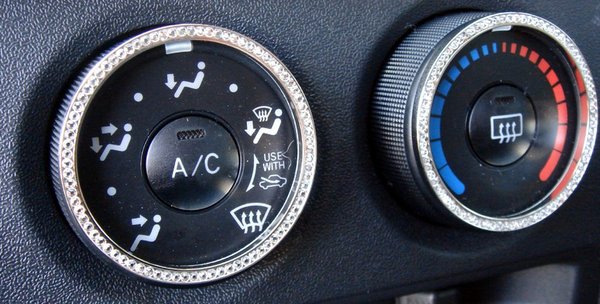 LX-MODE ハイエース 200系 前期 ラインストーンリング エアコンダイヤル用