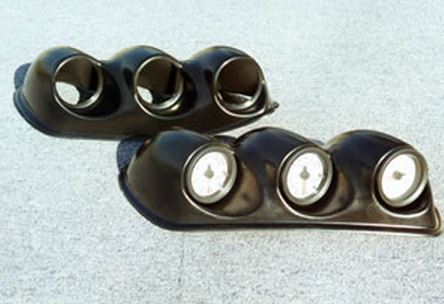 FREECRAFT M SPEC ランサーエボ 4-6 CN9/CP9 3連メーターパネル