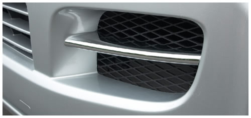 MOD'S ハイエース 200系 MODS ＡＢＳフロントバンパールーバーメッキカバー（左右）／標準