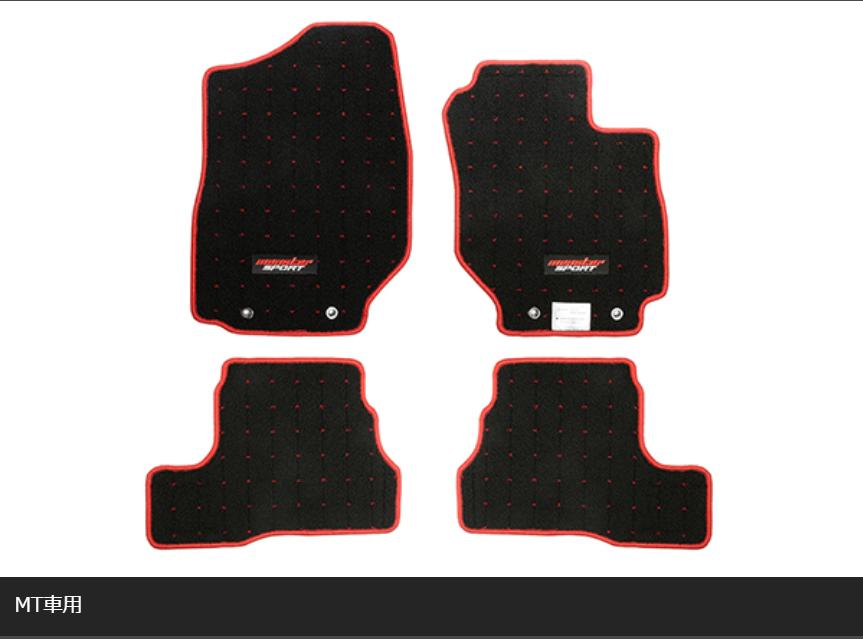 MONSTER SPORTS 新型ジムニー JB64W/ジムニーシエラ JB74W フロアマット