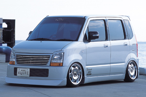 NA Jack WAGON-R(MH21S) NA　Jack製フロントグリル用　メッキモール（フロントグリルは含まれません） 