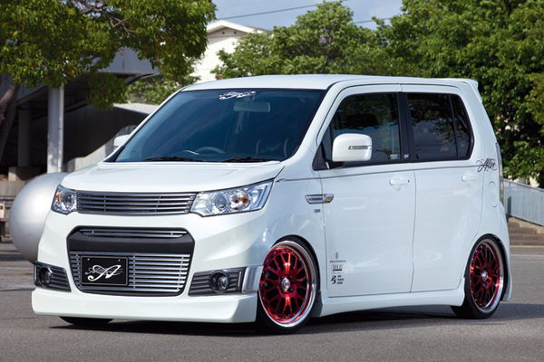 NA Jack ワゴンR スティングレイ MH34S フロントグリルモール