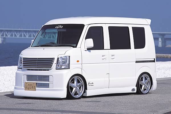 NA Jack EVERY DA64V ALLURE フロントグリルモール(フロントグリルオプション/メッキモール単品)