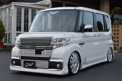 NA Jack タント カスタム LA600S 後期 トップエディション ALLURE スペシャル 3点セット FRP製