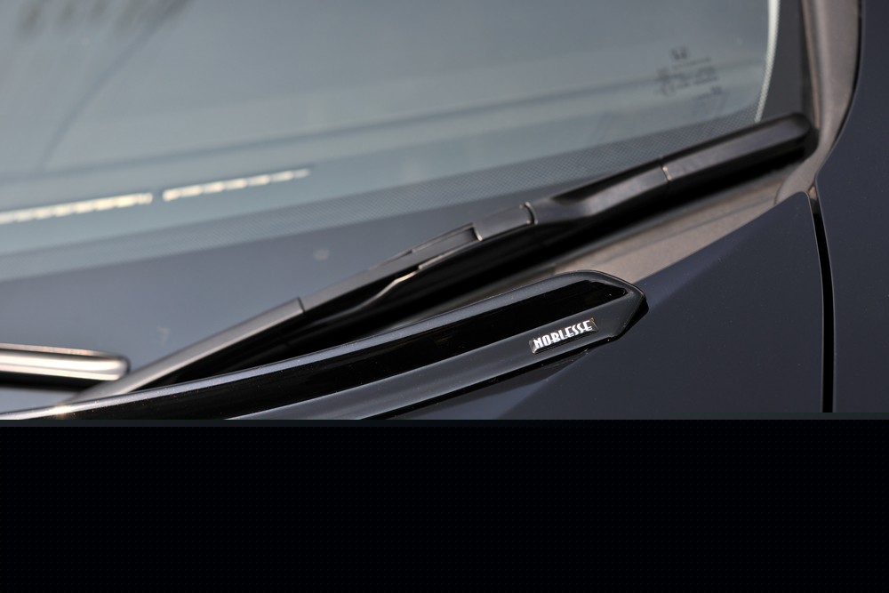 NOBLESSE ステップワゴン RK5 汎用ボンネットスポイラーBタイプ 塗装済