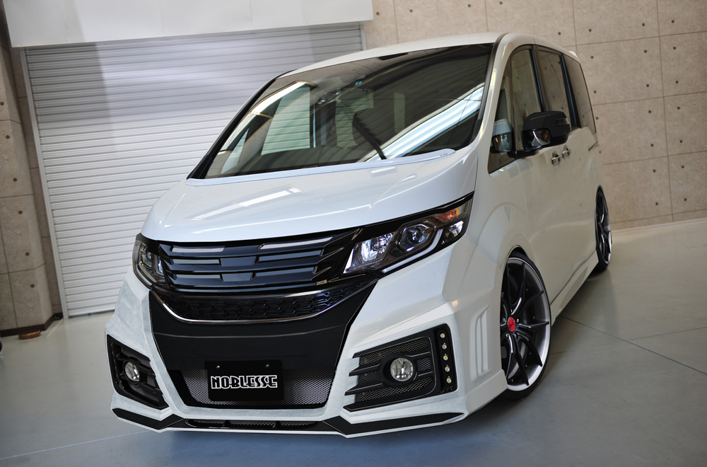 NOBLESSE ステップワゴン スパーダ RP 前期 タイプユーロNEO フロントバンパー