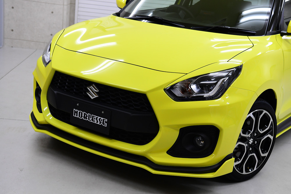 NOBLESSE スイフトスポーツ ZC33S フロントリップスポイラーVer.1 FRP製