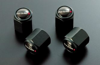 NISMO Air Valve Cap Set ブラック 4個セット