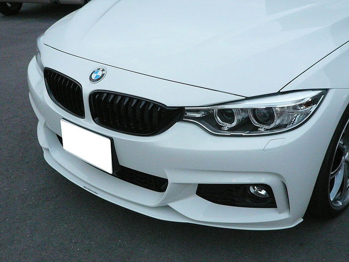 Next innovation BMW 4シリ－ズ F32 Mスポ－ツ フロントアンダ－スポイラ－（アクリル製）