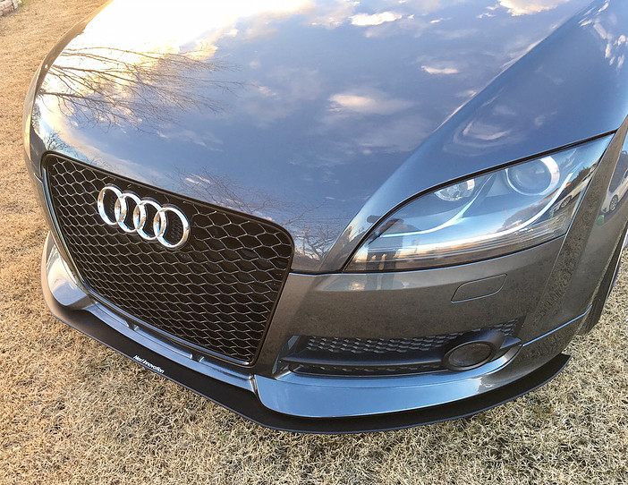 Next innovation AUDI TT 88J ディーラーOPスポイラー付用 フロントアンダ－スポイラ－（アクリル製）