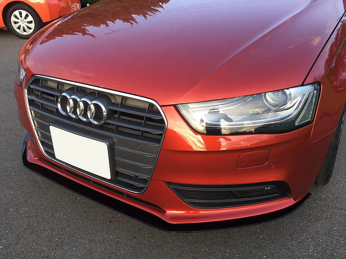 Next innovation AUDI A4 フロントアンダ－スポイラ－（アクリル製）
