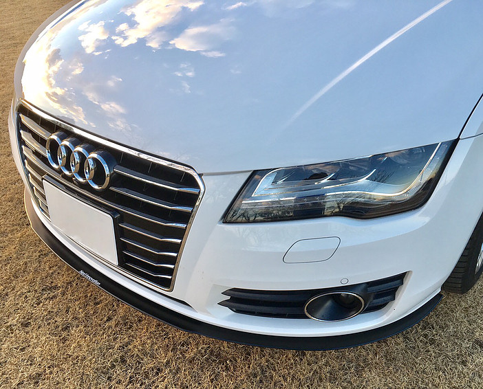 Next innovation AUDI A7 スポーツバック フロントアンダ－スポイラ－（アクリル製）