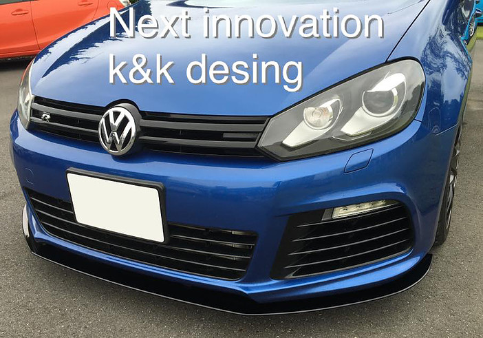 Next innovation VW ゴルフ 6R フロントアンダ－スポイラ－（アクリル製）