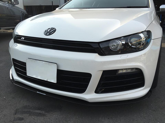 Next innovation VW sirocco R フロントアンダ－スポイラ－（アクリル製）