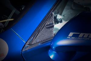 NOVEL LEXUS IS-F ドアミラーエクステンション カーボン製