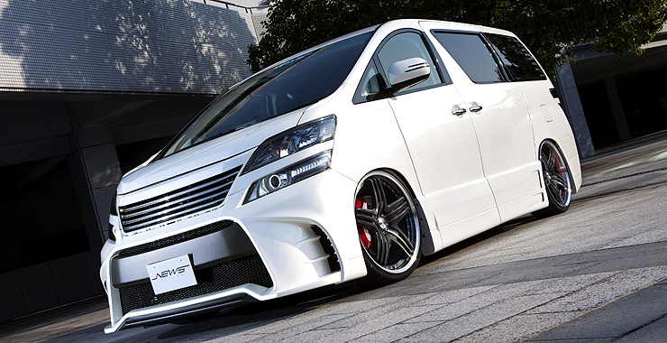 NEWS ヴェルファイア 20系 後期 Combat-line Full Kit