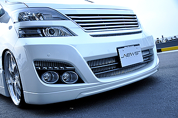 NEWS ヴェルファイア 20系 後期 Euro Spartan style フロントバンパー