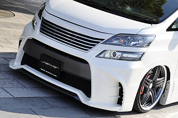 NEWS ヴェルファイア 20系 後期 Combat-line Front Bumper Spoiler