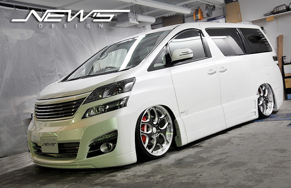 NEWS ヴェルファイア 20系 前期 ver.2 Side Step Door Panel