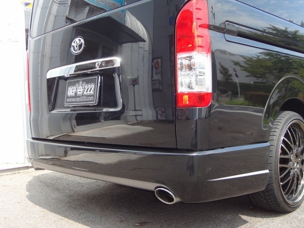 Okada Enterprise ハイエース 200系 標準ボディ 4型 リアバンパー