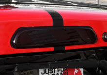 Okada Enterprise ハイエース 200系 スモークハイマウントレンズカバー