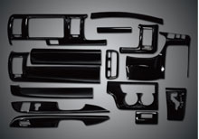 Okada Enterprise ハイエース 200系 3Dインテリアパネル