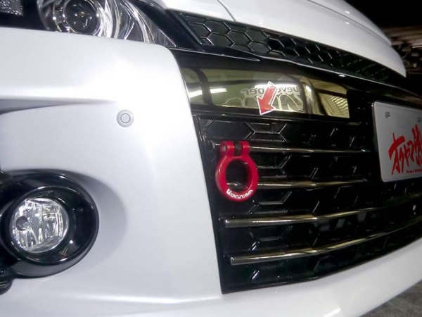 OKUYAMA CARBING ヴェルファイア Gs ANH20W フリップアップトーイングフック