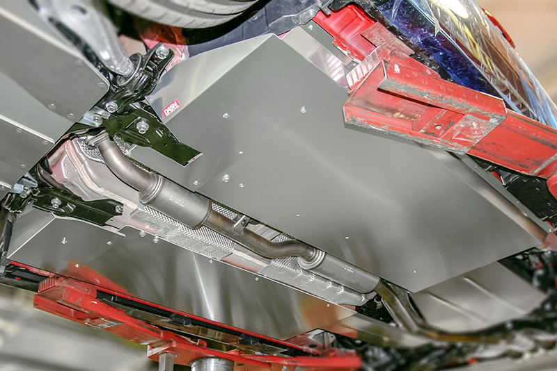 OKUYAMA CARBING シビック TYPE R FK8 フロアガード