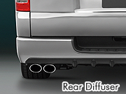 OVERTECH ハイエース 200系 3型用 リアディフューザー