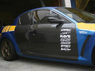 Revolution RX-8 SE3P カーボンドア フロント