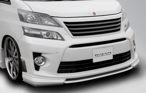 ROJAM ヴェルファイア 20系 後期 フロントリップスポイラー Zグレード