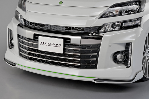 ROJAM ヴェルファイア Gs ANH/GGH20W VERDE フロントリップスポイラー