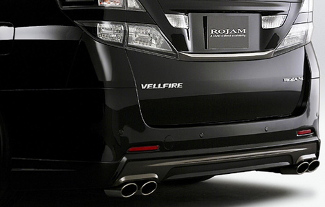 ROJAM ヴェルファイア 20系 後期 Zグレード リアリップスポイラー