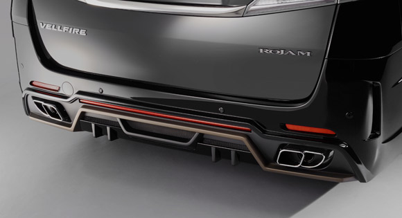 ROJAM ヴェルファイア 20系 前期/後期 エキゾーストシステム Ver.2