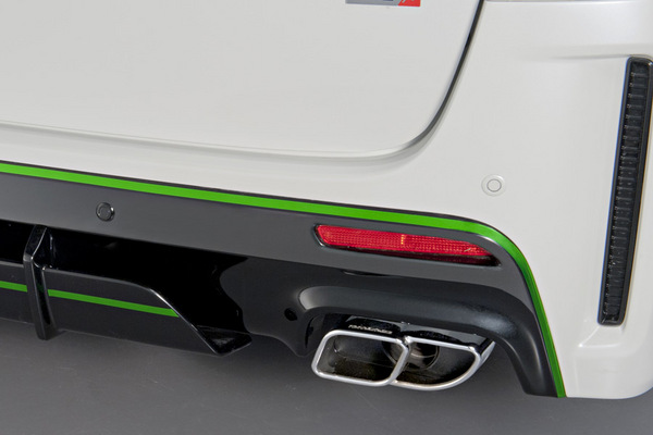 ROJAM ヴェルファイア Gs ANH/GGH20W VERDE マフラーカッター