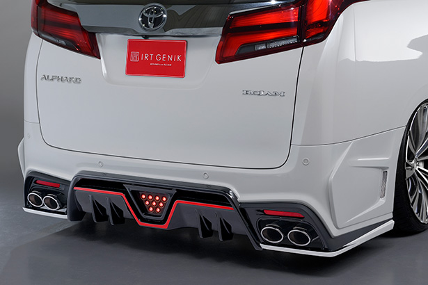 ROJAM アルファード 30系 後期 リアバンパー 